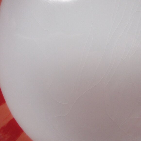 Pioneer Woman Melamine Bowl Delaney Floral Red Check 10"dia 2.5Qt with flaws - Picture 8 of 14